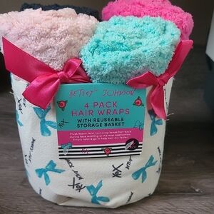 Betsey Johnson Hair Wraps 4 Pack